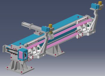 Einlegetransfer für Schmiedeteile