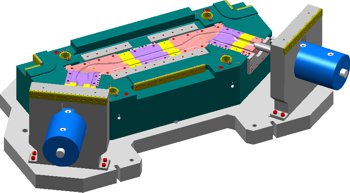 Innenhochdruck-Umformwerkzeug für einen Achsträger Innenhochdruck-Umformwerkzeug für einen Achsträger